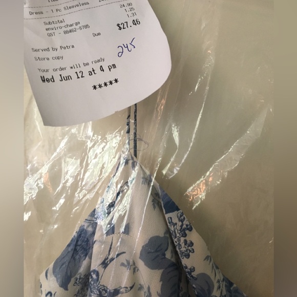 Reformation Kourtney Dress Pompadour - Picture 12 of 15